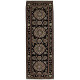 Hand-Knotted High-Quality Beige Runner