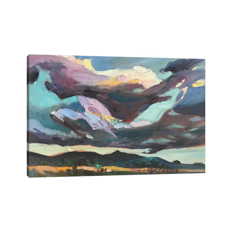 Dark Sky New Mexico 1 Piece Wall Art on Canvas, 20.32 cm H x 30.48 cm W x 1.905 cm D, Does Not Apply