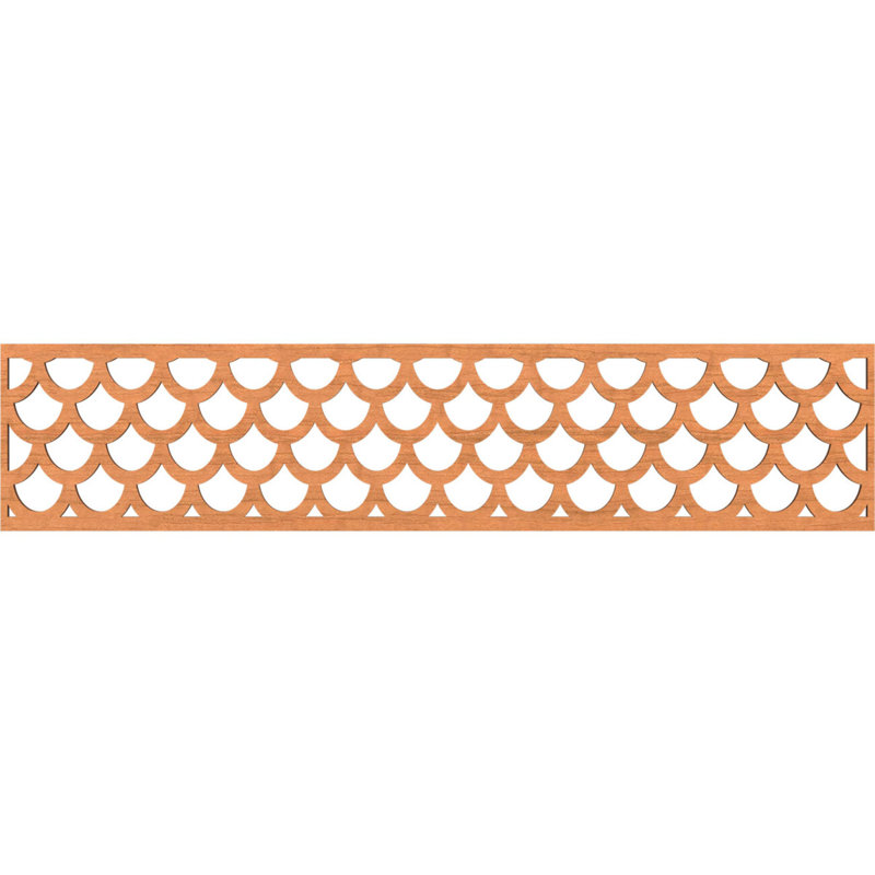 Moulure Hudson, Cerisier, H 10 po x l 46,75 po x P 0,25 po