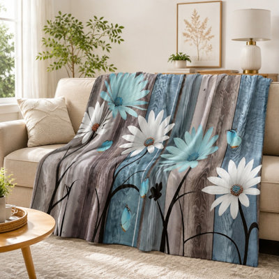 Jeté douillet en flanelle Cozy