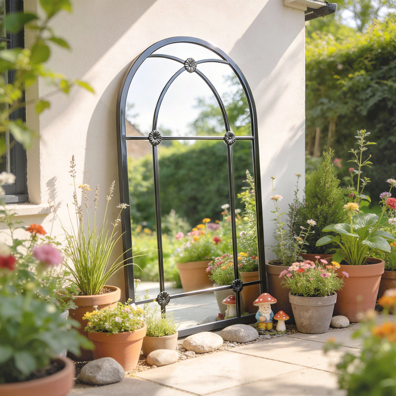 Metal Arch Mirror