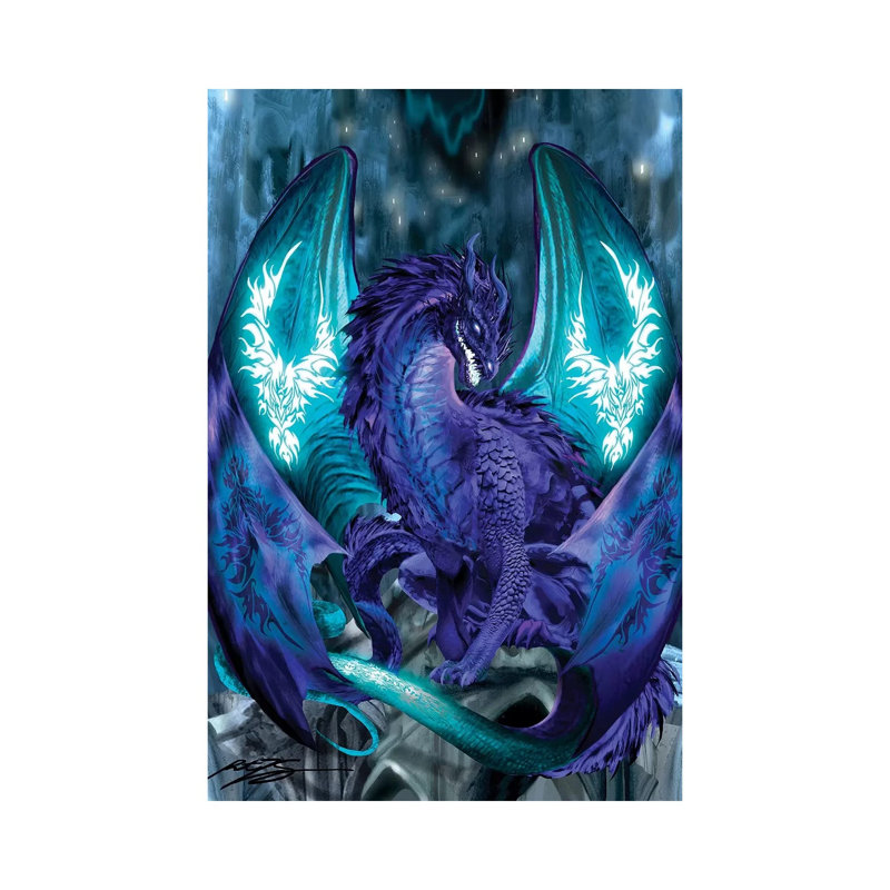 Omen par Ruth Thompson - impression sur toile tendue, H 12 po x l 8 po x P 0,75 po