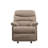 Arcadia Light Brown Microfiber Motion Recliner-559006363