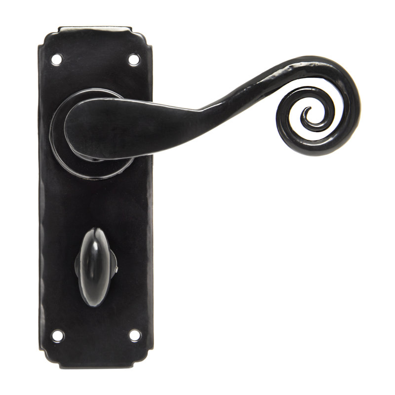 Monkeytail Double Dummy Door Handle, Black