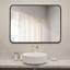 Flat Aluminum Framed Rectangle Wall Accent Mirror-422856314-422856294