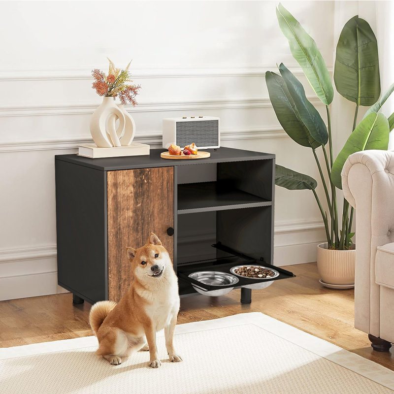 Station d'alimentation, armoire de rangement pour chien