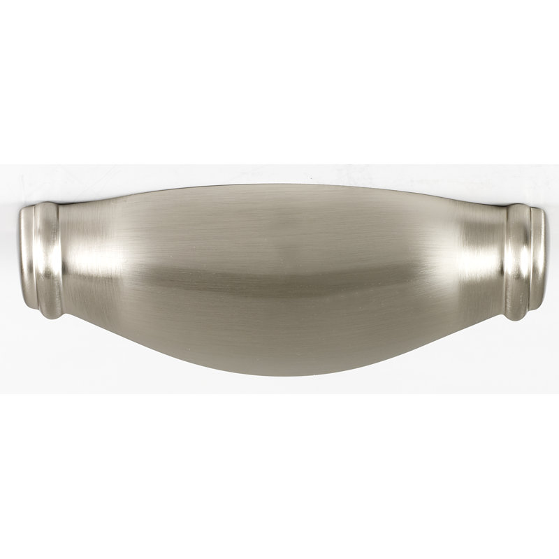 Charlie Cup / Bin Pull, Satin Nickel