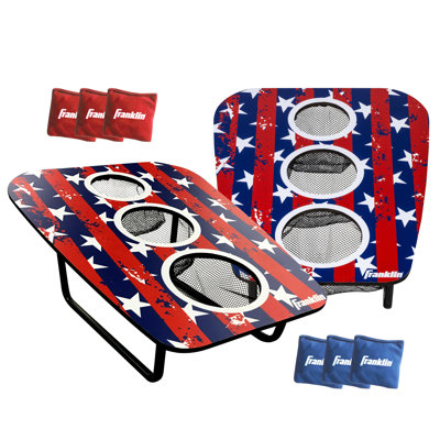 Ensemble de housse de cornhole à billes 2 pi x 2 pi