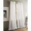 Paire de rideaux transparents avec passe-tringle Paradox-34350534-34350539