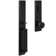 Handleset with Deadbolt and Transitional Door and Rosette