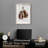Brown Boxing Gloves Shadowbox Print Sports Framed Prints by Notoriart, Blonde Frame, 17 x 25-116877506-116877502