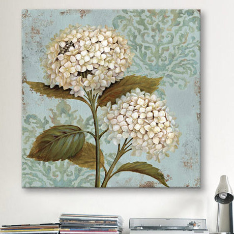 «Ornament», reproduction, H 26 po x l 26 po x P 1,5 po, Toile