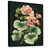 Toile avec cadre flottant noir