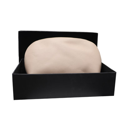 Leather Toiletry Bag- Light Pink