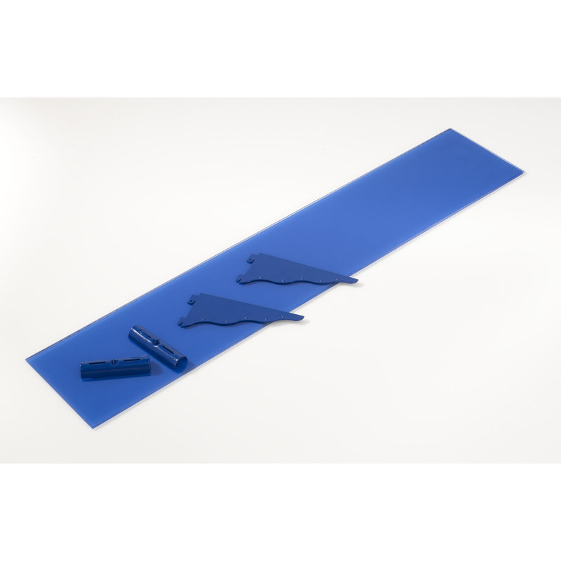 Tablette 2 pièces Chylynn, Bleu, H 4 po x l 36 po x P 7 po