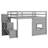 Loft Bed With Storage Staircase And Window-1153908616