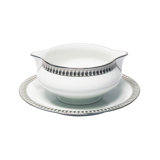 Plumes Porcelain China Gravy Boat
