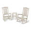 Ensemble 3 pièces de chaise berçante POLYWOOD-39398269