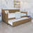 Nyagoa Solid Wood Twin Size Daybed with Twin Size Trundle-621160268