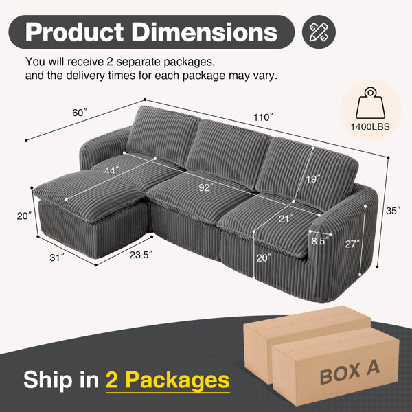 Dimensions du produit