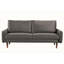 Causeuse en velours 2 places European Modern-988416214