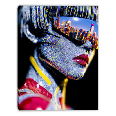 Art mural sur toile City Reflections