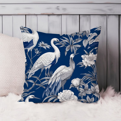 Animals Asian Style Chinoiserie Pattern VI Birds