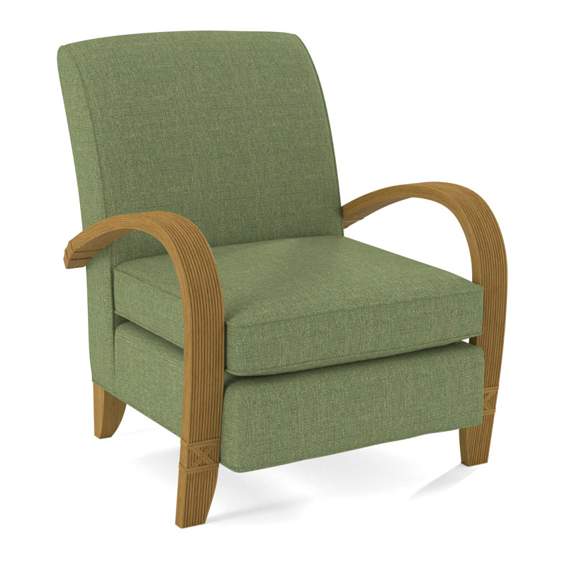 Vero Armchair, Honey, White Performance Fabric; 0851-94