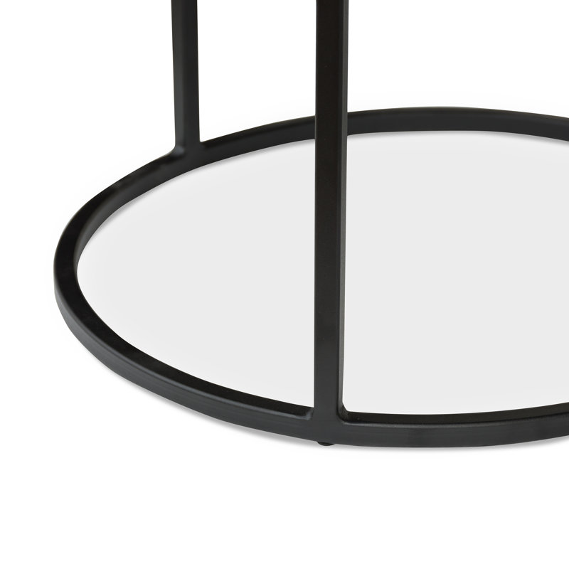 Lavastone Stone Nesting End Table