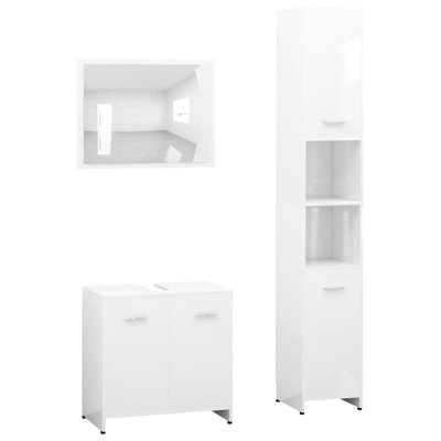 Reginia Bathroom Storage Furniture Set