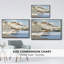 «White Rock Cliff I», reproduction encadrée sur toile-92473078-92473081
