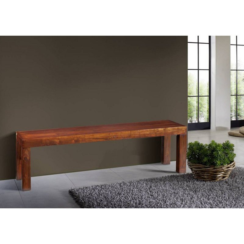 Oxford Solid Wood Bench, H45 x W160 x D42cm