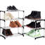 Petite étagère à chaussures empilable à 4 niveaux, étagère de rangement légère pour vestibule, couloir et garde-robe-1847498941-1847498939