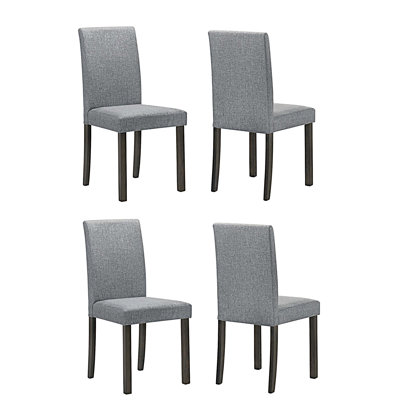 Chaises de salle à manger rembourrées Modern