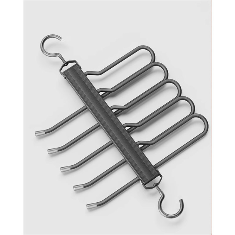 Cintre pour pantalons pliable en alliage d'aluminium, 2