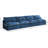 Atis 140'' Velvet Sofa-168446520
