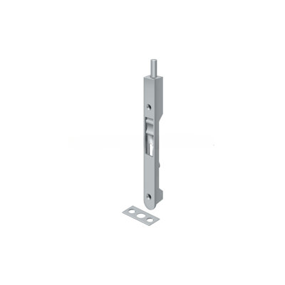 Boulon affleurant 7 po Deltana 7FBR26D; robuste; finition chrome satiné