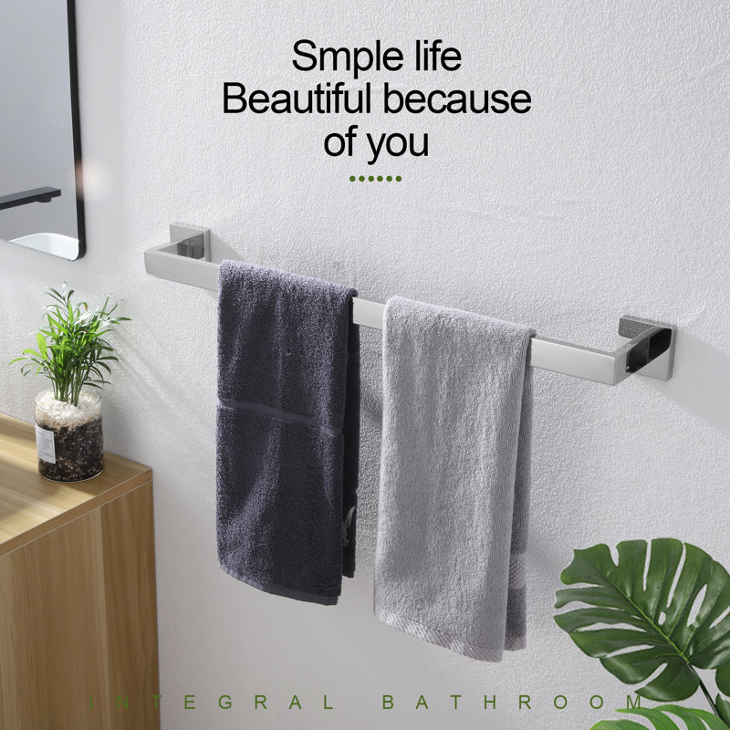 5 - Piece Bathroom Hardware Set, Polished Chrome