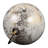 Decorative Globe Sculpture With Marble Base For Home Decor - Modern Accent For Living Room, Office Desk, Or Shelf - 10"-192130388