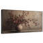 Vase rétro avec branches de baies, illustrations botaniques, très grand encadré, impression d'art mural (assemblage requis)-105076220