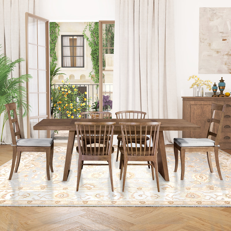 Gracie Oaks 7- Piece Dining Set