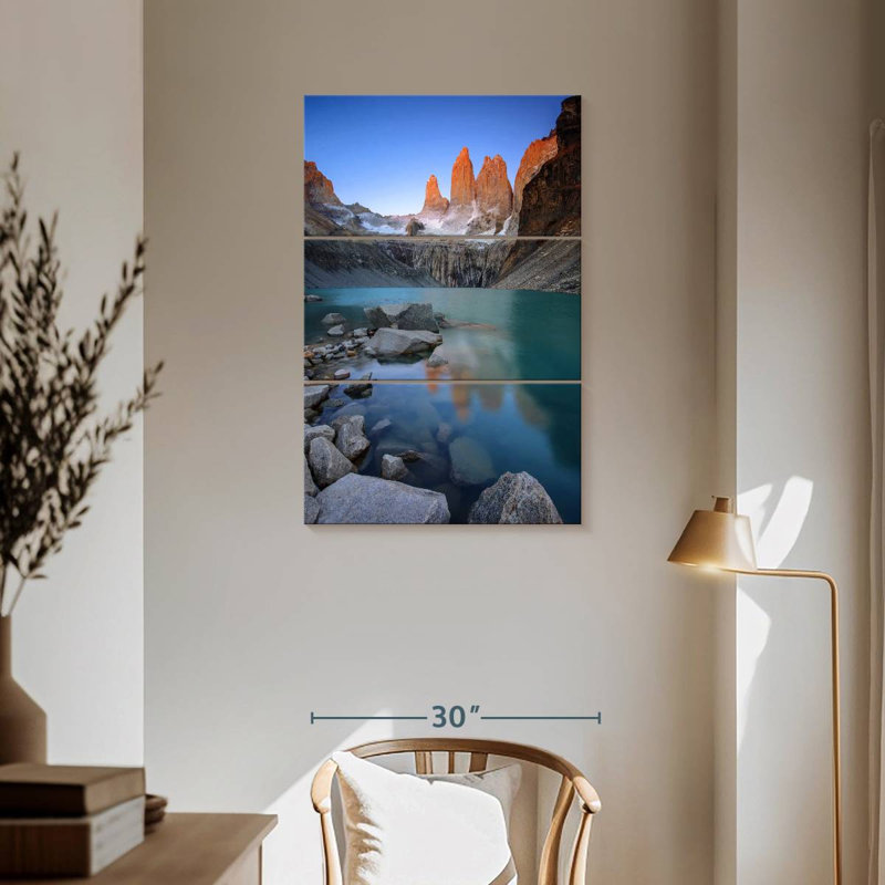 Alvord Paine Towers Alpenglow, H 57 po x l 36 po