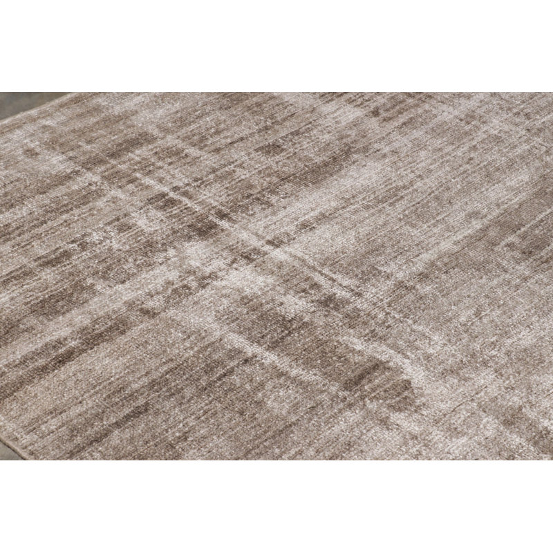 Textural One-of-a-Kind 13x14 Hand Knotted Area Rug