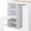 Lit mezzanine avec garde-robe, bureau et tablettes-1583836307