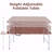 Portable Folding Patio Table, Indoor And Outdoor Use, Maximum Weight 135Kg, For Camping-1957569073