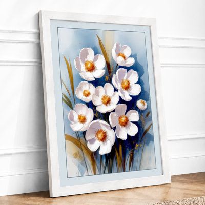 Spring Daffodils Botanical - Framed Print