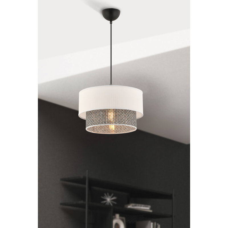 Lustre, Gris / Blanc
