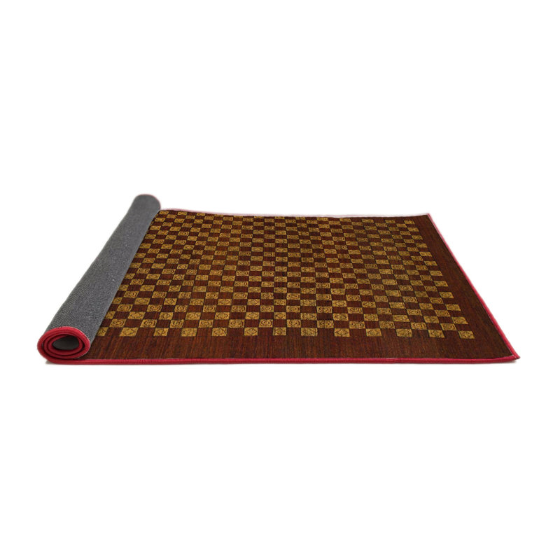 Tapis abstrait moderne 1435, Rond 8 pi