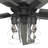 52" Techne 5 - Blade Ceiling Fan with LED Light Kit, Remote Control, WiFi Smart Fan, Easy Install-84931863