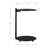 Laquonda Elegant Modern Black Side Table